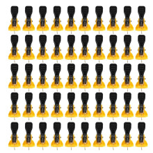50Pcs Construction Tools Tile Leveler Adjuster Plastic Positioning Artifacts Leveler Locator Spacers for Flooring Wall
