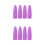 8Pièces Protège-Pointe Crayon Silicone Violet, Décor Sensoriel 5