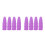 8Pièces Protège-Pointe Crayon Silicone Violet, Décor Sensoriel 7