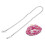 2Pièces Accessoires Rétroviseur Strass Résistants Multicolores 2