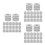 60Pcs Durable Silicone Shock Absorption Pads for Hard Drive Stability 5