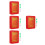 4Sets ABS Fire Extinguisher Cabinets Wall Mounted Storage 9
