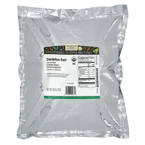 Frontier Co-op, Klippet & Siftet Dandelion Root, 16 oz (453 g) 1