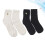 4Paires Amour -Mollet Coton Hiver Coloré 3