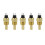 5X for VDO Engine Water Temperature Sensor Oil Temperature Sensor 1/2NPT 21mm Thread for Generator Set 2