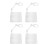 12Pcs Plastic Doll Display Stands Action Figure Holder Stable Base 2