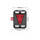Mini placa de batería V-mount, 735712,5 mm, negro 9