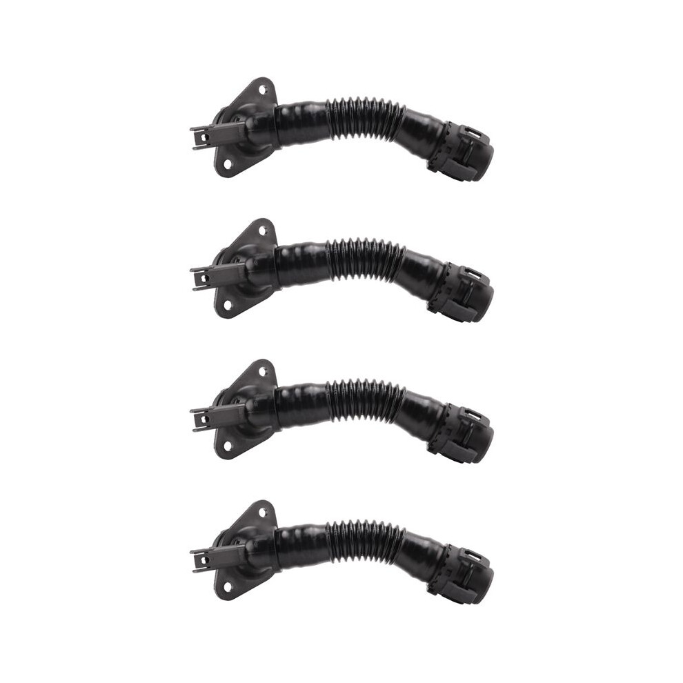 4X 11127584128 Air Exhaust Hose For - X3 F25 X4 F26 X5 E70 X6 E71 F12 F13 Crankcase Ventilation Hose 6031250394940