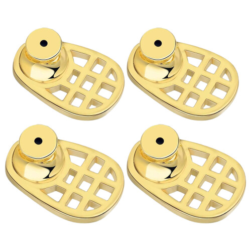 20Ensembles Renforts Boucles D'oreilles Dorés Antichute Silicone 2