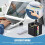 5-in-1  Sticky Note Holder Multifunction Sticky Note Dispenser with   Sticky Notes, Sticky Tabs, Sticky Rolls B 2
