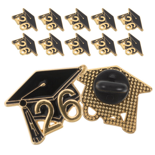 30Pièces Épingles Graduation Broche Chapeau Bachelor Multi Usage 1