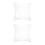 2Pcs Foldable Transparent Inflatable Travel Pillows Lightweight PVC 9