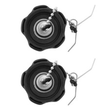 2X Fuel Tank Cap for and the Cap for Hidea 2.5F 3.5F 4F 2 Stroke 4HP 3.5HP