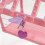 2Pièces Plastique Rose Boîte Sécurisée 10