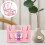 2Pièces Plastique Rose Boîte Sécurisée 11