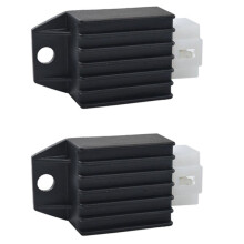 2X Regulador Retificador 12V 4 Pinos para 50Cc 90Cc 110Cc 125Cc Pit Quad Dirt Bike ATV Buggy