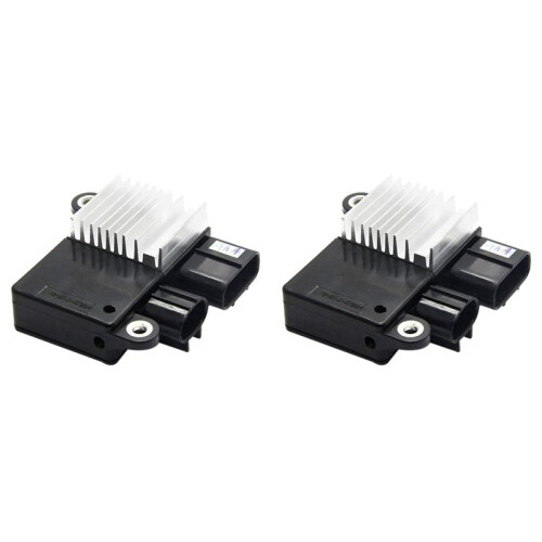 2X 89257-12020 Cooling Fan Control Unit Module for  5 CX-7 2007-2010 for   Matrix 2009-2013