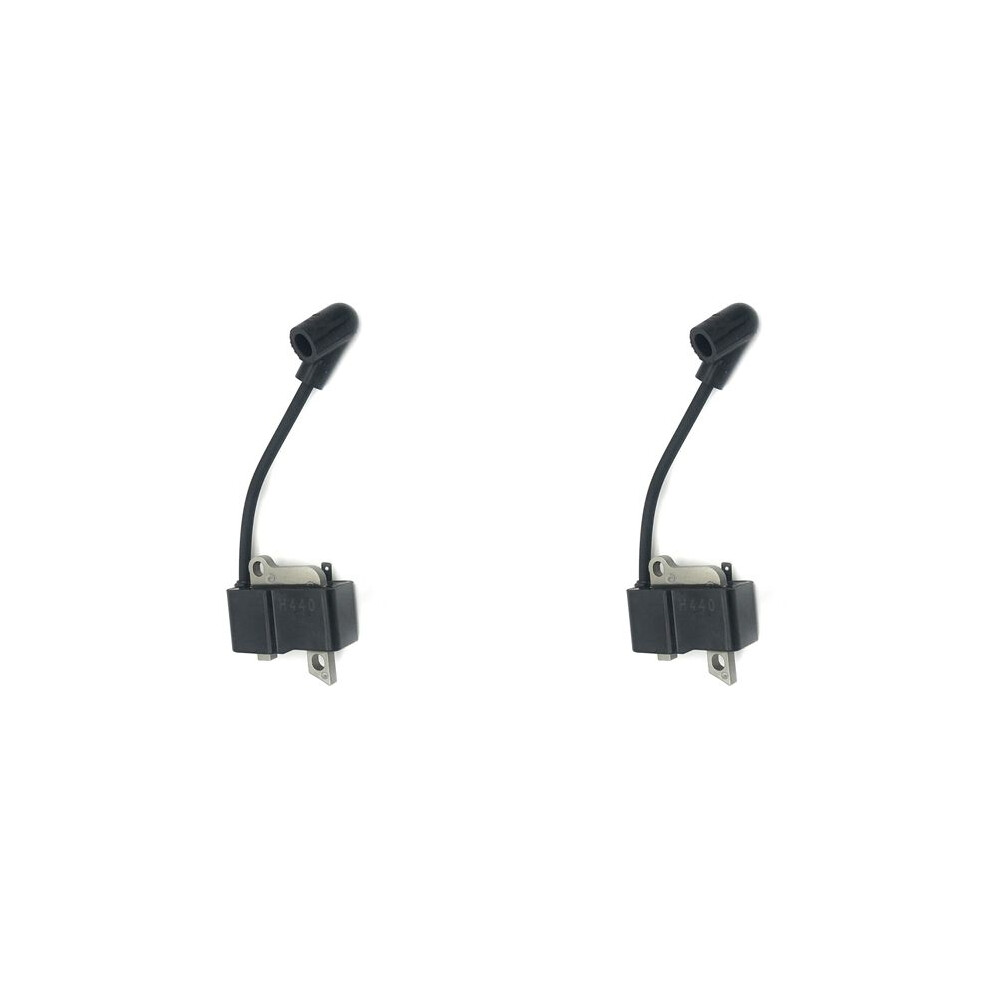 2X Ignition Coil Module Magneto For 135 140 Chainsaw 576705602 Replacement Spare Part Black 4712668852322