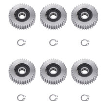 6 Pieces Gear Diameter:38 mm 36 Tooth Thickness:12 mm Electric Vehicle Steel Gear