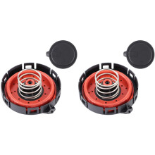 2X Car Crankcase Pressure Ventilation Regulating PVC Valve for E53 E60 E63 E65 545I 550I 650I 745Li 11127547058