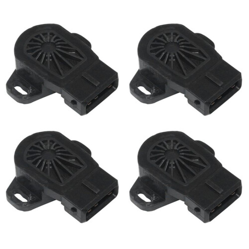 4X New Position TPS Sensor Fit for  Lancer 03-06 2.0L MD628074 Black