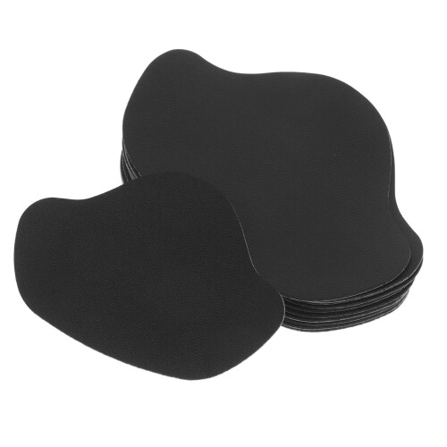 80Pièces Patch Fine Réparation Talon Chaussures Sport Noir 2