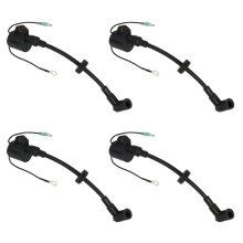 4X Ignition Coil for 61N-85570-00,Ignition Coil Assy for Hidea 2 Stroke 30HP Boat Engine