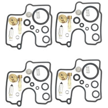 4 Set Motorfiets Carburateur Reparatieset Zetel Pakking voor SV650/S/SU/U 1999-2002 SV 650