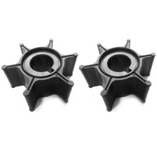 2X Impulsor de Bomba de Agua 6G1-44352-01-00 para Motor de de 2 Tiempos 6HP 8HP 6G1-44352 6G1-44352-00 Sierra-18-3066