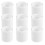 150Pièces Bracelets Snap Blancs En PVC, Design DIY Pour 2