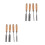 8Pcs Woodworking Kit Steel Tools Multi Use for Home Carpentry 9