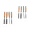 8Pcs Woodworking Kit Steel Tools Multi Use for Home Carpentry 10