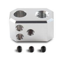 4X Trianglelab Prusa MK4 Nextruder Heizblock Aluminiumblock für die Hotend-Baugruppe Speziell für Nextruder-Drucker