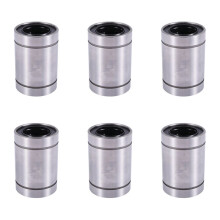 6X LM25UU 25mmx40mmx59mm Boccola con Cuscinetto A Sfere A Movimento Lineare Tenuta in Doppia Gomma