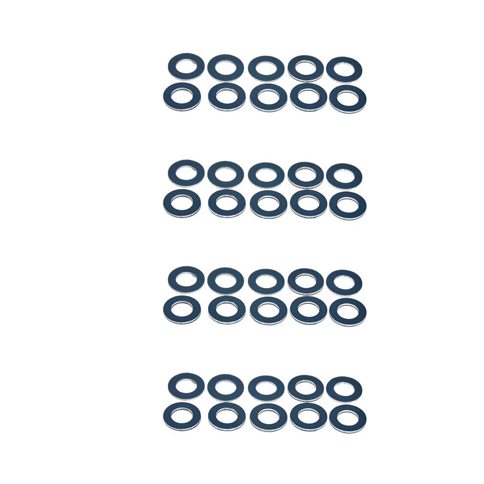40Pcs 90430-12031 Car Oil Drain Sump Plug Washers Gasket 12Mm Hole For 9043012031 6031982875892