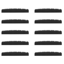 10X Electric Guitar Upper Nut Flat Bottom PT-5042-00 42 x 3 x 5.5mm