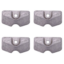 4X 6L5-45251-03 2/2.5/3/4/5/6HP Fit for Outboard Lower Unit Gearbox Anode 6L5-45251
