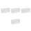 4Pcs Self Adhesive Waterproof Socket Protection Cover White 10