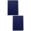 2Pcs Blue Daily Planner Notebook with Artificial Cover 9
