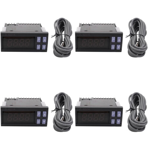 4X LILYTECH ZL-6231A, Incubator Controller, Thermostat with Multifunctional Timer