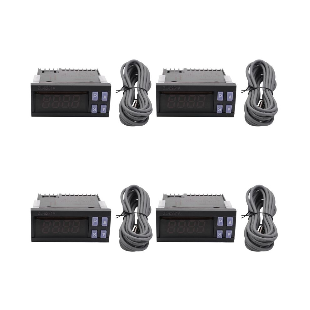 4X Lilytech Zl-6231A, Incubator Controller, Thermostat With Multifunctional Timer 6032112111668