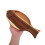 5Pcs Wooden Fish Shaped Serving Plates Versatile Rustic Tapas Tray 10