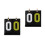 2Pièces Outil De Comptage Flip Scoreboard Compact Résistant 5