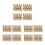 150Pièces Pinces Miniatures En Bois Pour Organisation 6