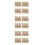 150Pièces Pinces Miniatures En Bois Pour Organisation 10