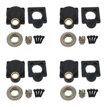 4X 11011 für HSP Electric Power  Bohrplatte Nitro Motor Roto Backplate E-Start