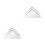4Pcs Scratch-Resistant Foosball Table Corner Protectors White Plastic 4