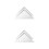 4Pcs Scratch-Resistant Foosball Table Corner Protectors White Plastic 6