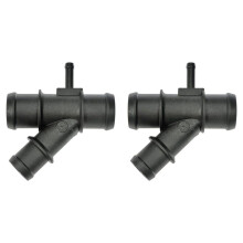 2X Engine Radiator Coolant Hose Connector for A3 TT 1K0 121 087 H 1K0 121 087H 1K0121087H