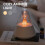 Essential Oil Diffuser,Modern Style Aroma Diffusers with Remote Control, USB Powered 150ml Ultrasonic Mist Aromatherapy White 6